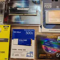 تعدادی رم و ssd ddr5 ddr4 m2