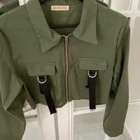 کراپ کت سبز نو