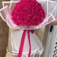 گل روبانی دست ساز همیشگی در هر رنگ