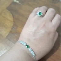نیم ست نقره