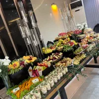 فینگرفود/چیدمان میز/سینی مزه و میوه/دسر/پک پذیرایی
