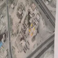 زمین پل هوایی دولت آباد بغل اتوبان کنار مغازه