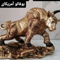 بوفالو امریکایی برنز برنزی