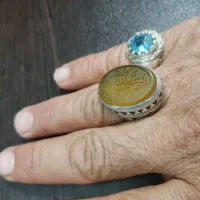 انگشترهای نفیس و خوش دست شرف الشمس و توپاز