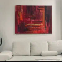 تابلو انتزاعی سایز بزرگ
