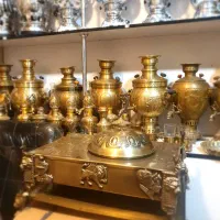 hgyhxمنقل شاخدار برنجی سماور *