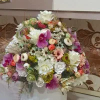 گل مصنوعی بزرگ ارتفاع 55  60