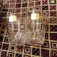 شش عدداستکان فرانسوی قدیمی کاملانوبا جعبه