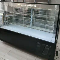 یخچال قنادی مکعبی ویترینی خشک و تر