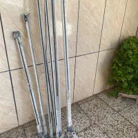 چوب پرده ریلی و ساده سالم