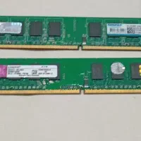 دو عدد  رم 1g DDR3 کینگستون و کینگ مکس