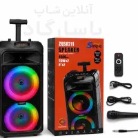 اسپیکر بلوتوثی ZQS 8211/پارتی باکس/ اسپیکر چمدانی