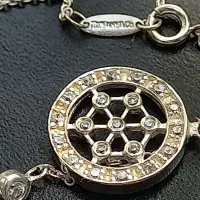 گردنبند نقره مارکدار تیفانی