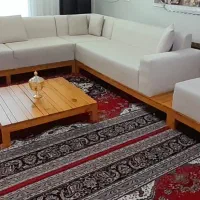 مبلمان ال تمام چوب روس