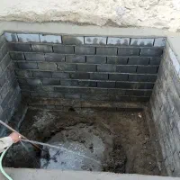 استا بنا دیوار چینی و حوض انبار اجرای سقف شیب بندی