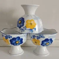 ظروف گل پنبه و آنتیک