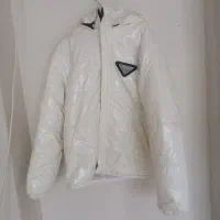 کاپشن اسپرت رنگ سفید شیری سایز L