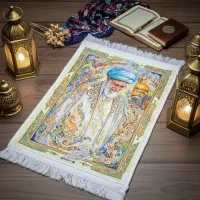 تابلو فرش رهبر شهید کد F01