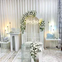 اجرای دکور تولد بله برون،اکسسوری عروس