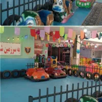 فروش کامل خانه بازی کودک وسایل شهربازی