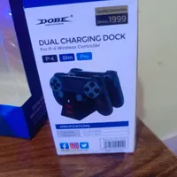 دسته ps4 طرح با پایه شارژر /ps4 stand|کنسول، بازی ویدئویی و آنلاین|تهران, لشکر|دیوار