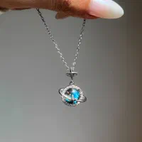 گردنبند استیل رنگ صابت