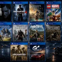 نصب بازی های ps4 و ps5 در محل