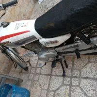 یک دستگاه موتور سیکلت پلاک قدیم مدل ۸۷ مدارک کامل