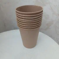 لیوان کاغذی کرافت 220 سی سی(دو رو کرافت) ۲۵۰۰ ت
