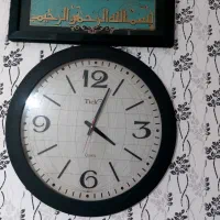 ساعت دیواری چوبی با فاب بسم الله