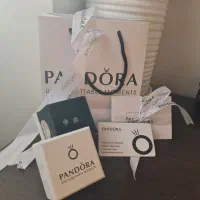 گوشواره میخی نقره پاندورا اصل