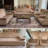 مبل ۷ نفره کلاسیک سالم و تمیز