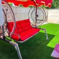تاب باغی سه نفره،تاب ویلایی، تاب کالسکه ای