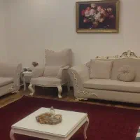 مبل کلاسیک فرانسوی ۷ نفره بسیار شیک و تمیز +۴ هدیه