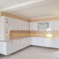 شیک ترین رنگ کابینت غلامی مدرن سفید فانتزی 9786385