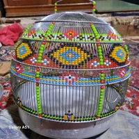 قفس سهره خاکی قناری.بلبل
