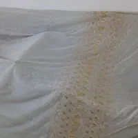 پرده حریر طرح دار