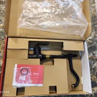 ست کامل شیرآلات شودر زیر قیمت مدل لوکا مشکی طلایی