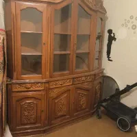 بوفه چوبی ۲ تیکه سالم ارسال از فسا