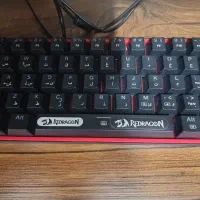 کیبورد گیمینگ رددراگونk617fizz،RGB