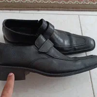 کفش چرم سایز ۴۱ در حد نو