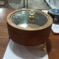 شکلات خوری وقندان چوبی