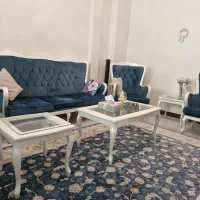 مبلمان هفت نفره همراه میز نهارخوری