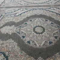 یک جفت فرش نگین مشهد ۷۰۰شانه ۱۰۰۰تراکم