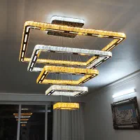 لوستر مربعی نیو شش طبقه پلاس ۱۰۰