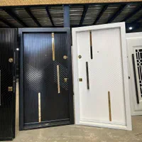 تولید درب ضد سرقت ترموود راش زددیلم درویلا حیاط
