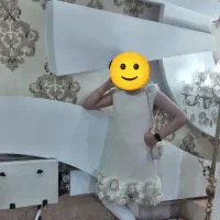 پیراهن دخترانه و تک کت پسرانه  کاملاً سالم و تمیز