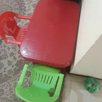 میز وصندلی پلاستیک درجه ۱ درحد نو