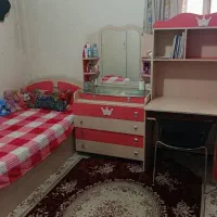 سرویس خواب نوجوان دخترانه همراه با مبل