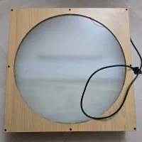 میز نور پایه کوتاه هنری/مهندسی